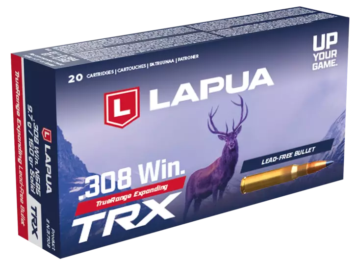 Lapua TRX .308 Win 9,7g 20pcs - Patruunat 308 Winchester - 6418267103930 - 1