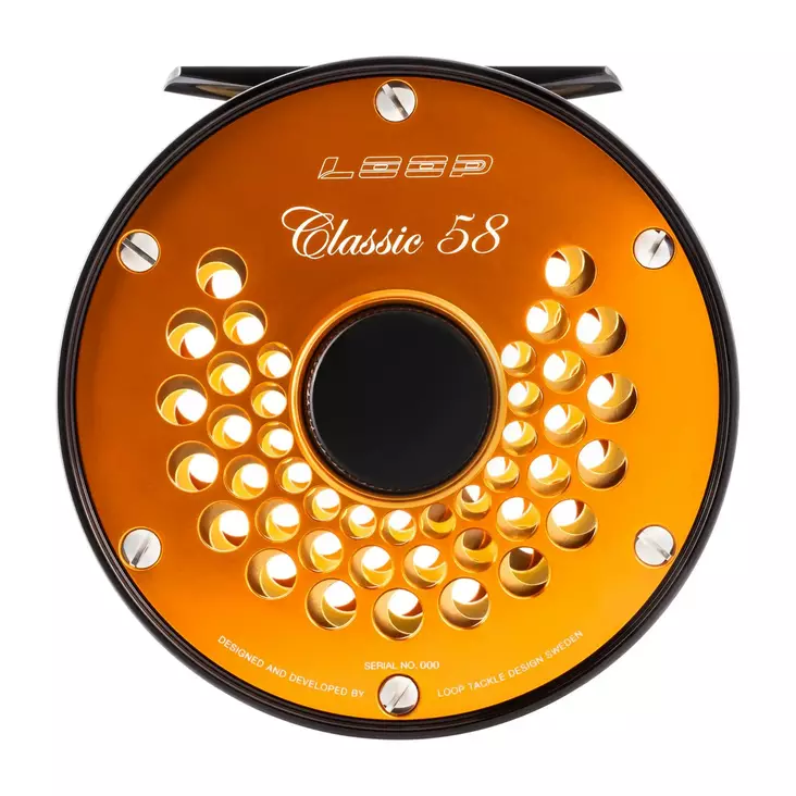 Loop Classic Fly Reel Fall Orange - Loop-perhokelat - 827142071800 - 1