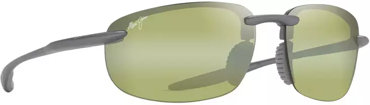Maui Jim Hookipa Ultra - Metal Matte Grey Frame with HT Green PC Lens - Muovilinssit - 603429093990 - 1