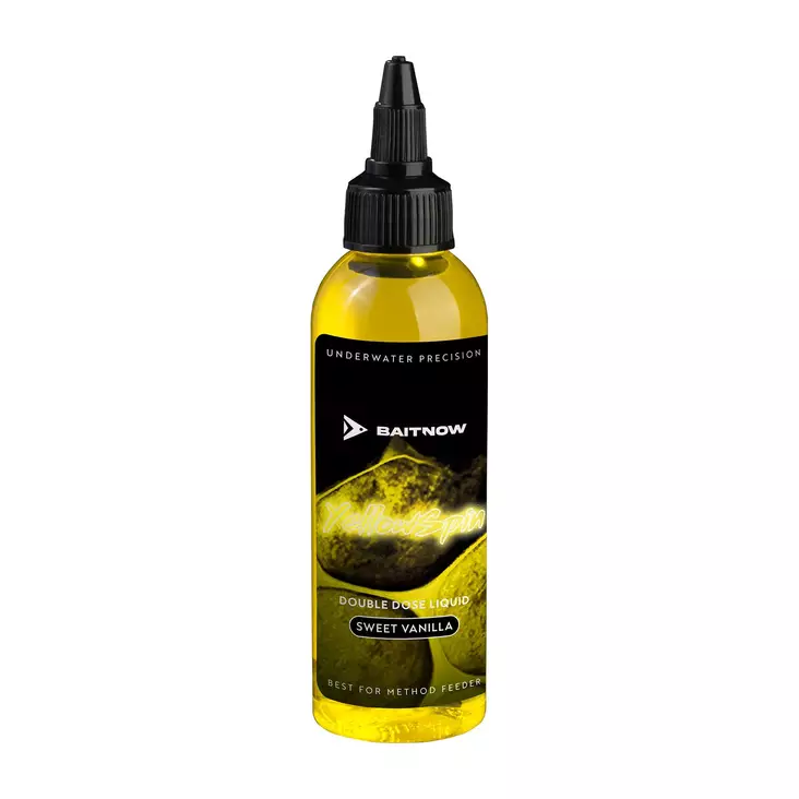 Mikado BaitNow Double Dose Yellow Spin 100ml - Aromit & nestemäiset houkutteet - 5900637153450 - 1