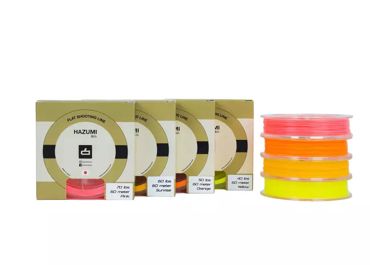 Nam Products Hazumi Shooting Line -juoksusiima - Jäykät - 7350105340840 - 1