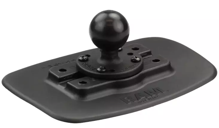 RAM Bond-A-Base Black Adhesive Base with C Ball - RAM Mounts, C-koko - 793442949340 - 1
