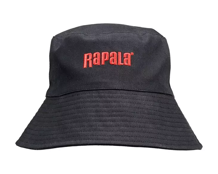 Rapala Fishermans Bucket Hat Black - Muut päähineet - 7317881553970 - 1