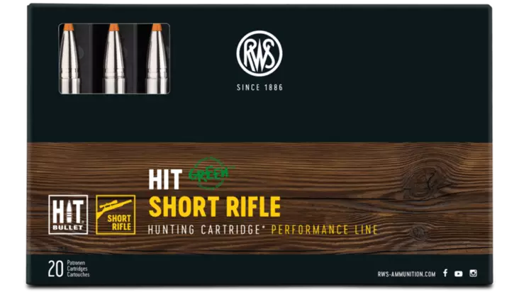 RWS Hit Short Rifle 30-06 10,7g 20pcs - Patruunat 30-06 Springfield - 4000294084720 - 1
