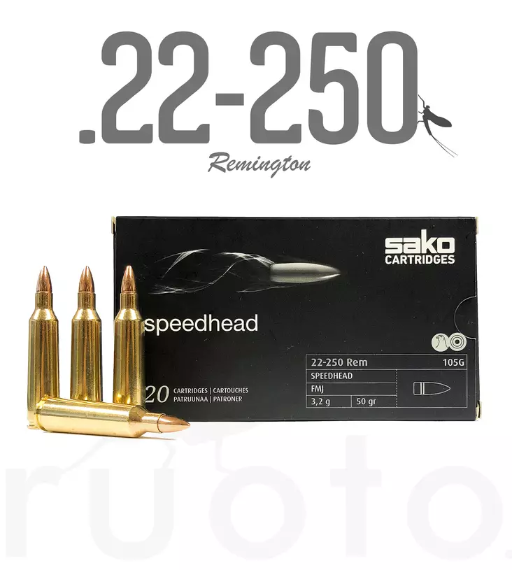 Sako Speedhead .22-250 3,2g 20pcs - Muut kiväärikaliiperit - C613105GSA10 - 1