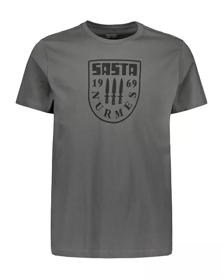 Sasta Nurmes T-Shirt Dark Grey S - Metsästäjän paidat - 6419619202370 - 1