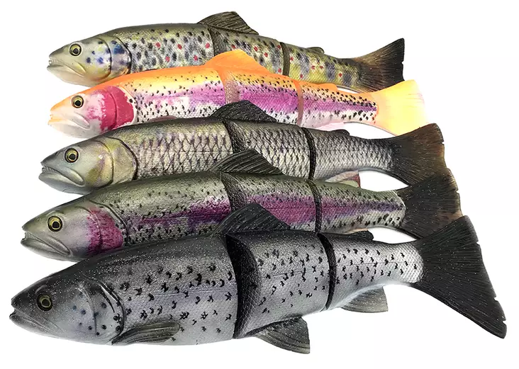 Savage Gear 4D Line Thru Trout 40cm 685g - Haukishadit yli 100g - 4DLINETHRUTROUT40 - 1