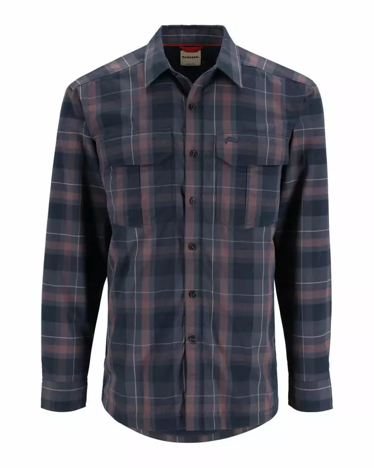 Simms ColdWeather Shirt Selvedge Logan Plaid - Paidat - 694264654590 - 2
