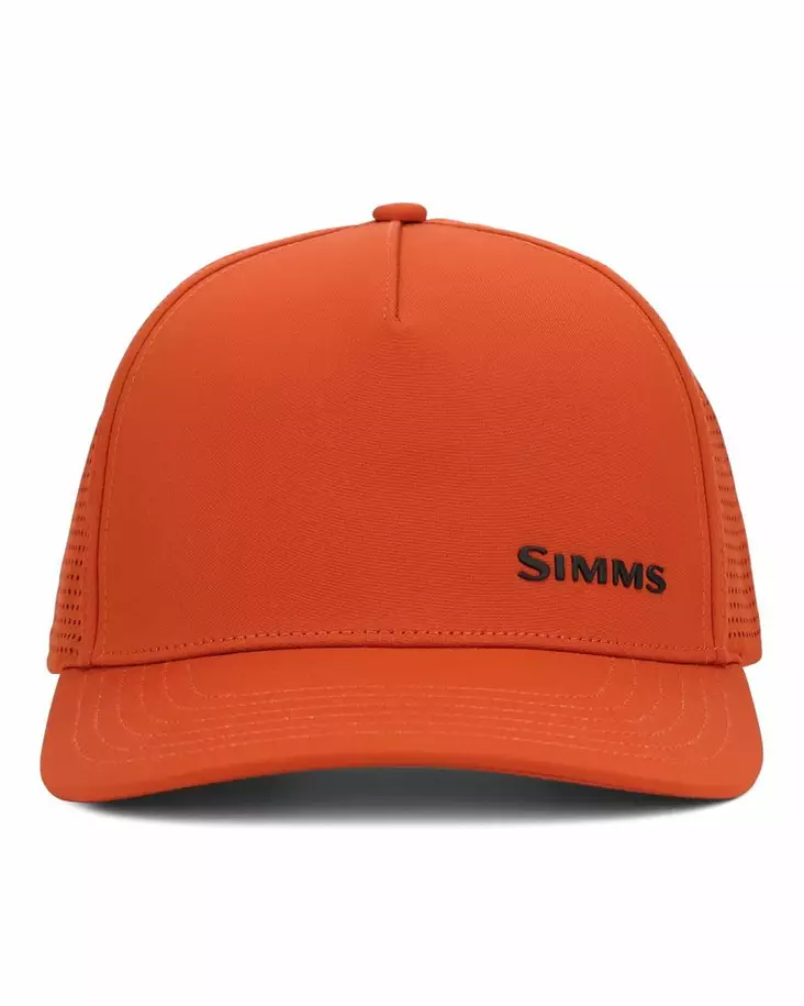Simms Double Haul Tech Trucker Simms Orange - Truckerit - 694264677940 - 2