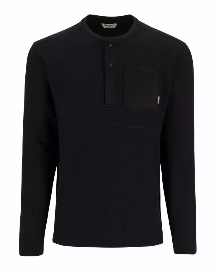 Simms Highline Henley Black - Paidat - 694264659700 - 2
