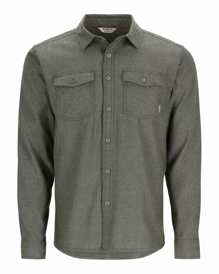 Simms Shoal Flannel Shirt Riffle Green - Paidat - 694264627570 - 2