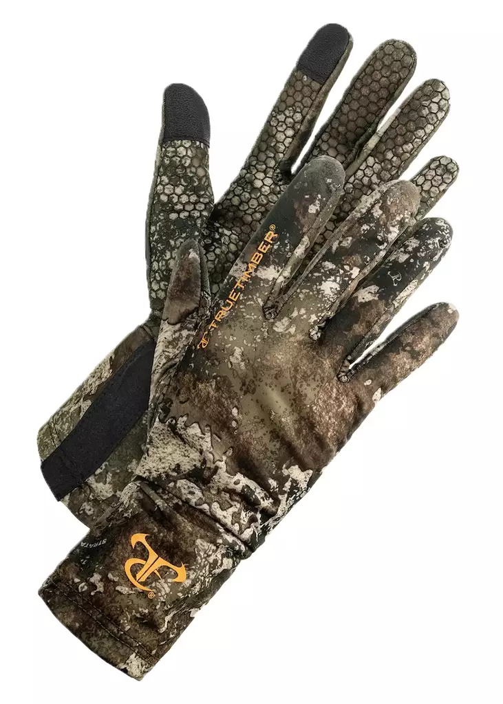 TrueTimber Lightweight Touchscreen Gloves Strata - Metsästäjän hanskat - 841985116740 - 1