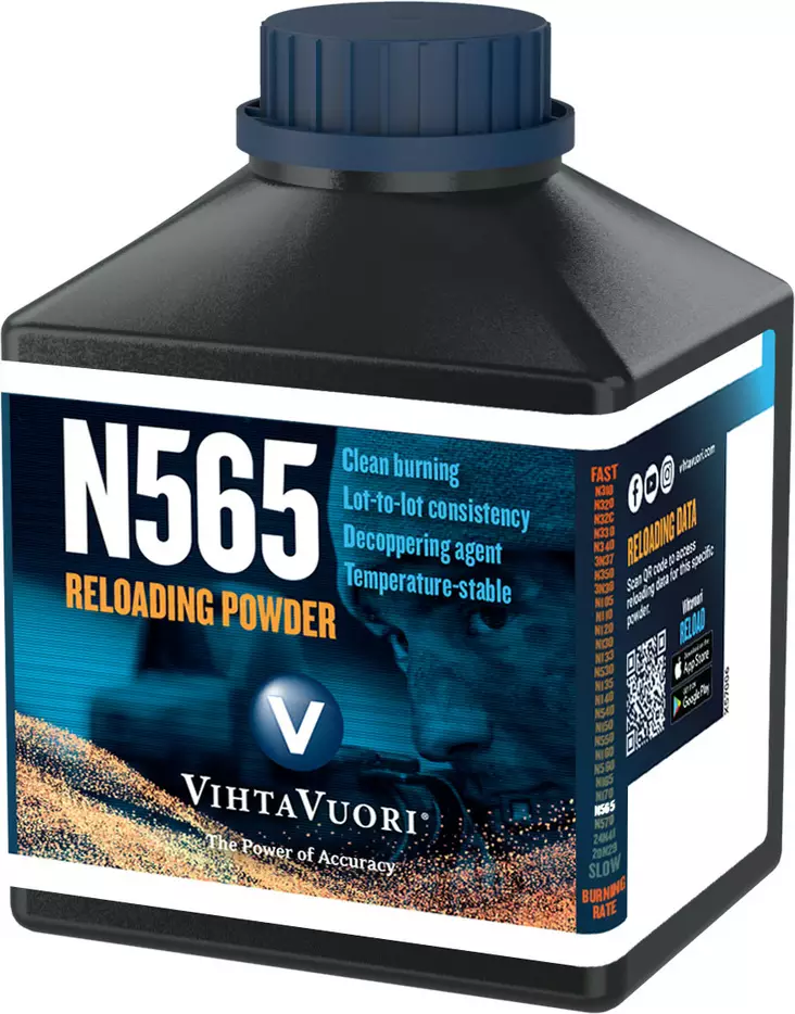 VihtavuoriPremium Gunpowder N565 0,454kg - 0,5 kg ruutipakkaukset - 6420615700630 - 1