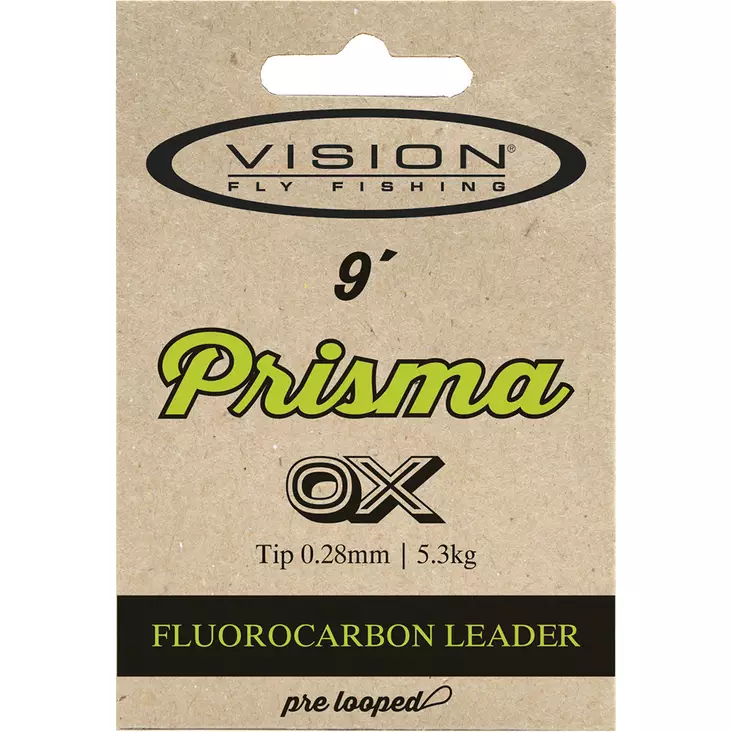 Vision Prisma Fluorocarbon Leader 9' - Fluorocarbon-kartioperukkeet - 6417512826358 - 1
