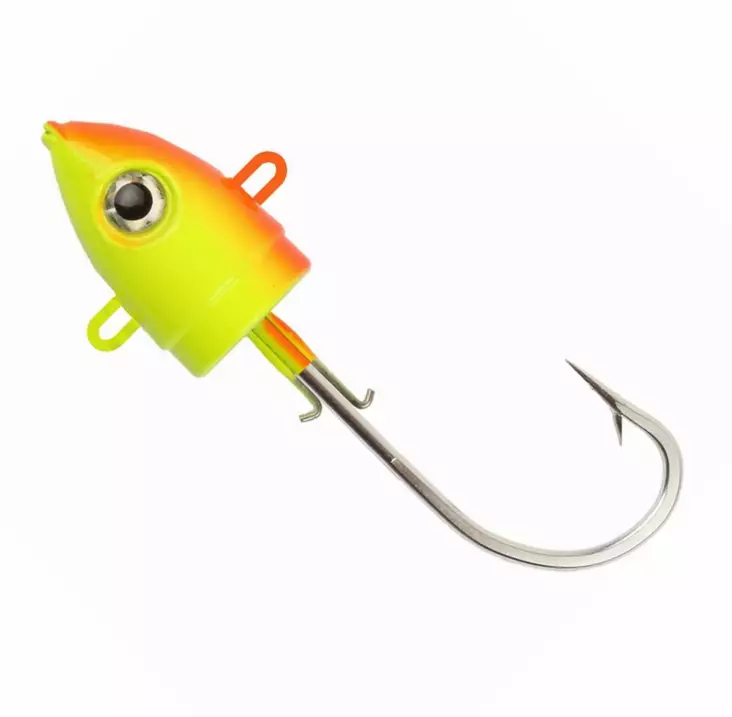 Wiggler Bullet Head 2.0 Yellow / Orange - Jigipäät - 7340010348970 - 1
