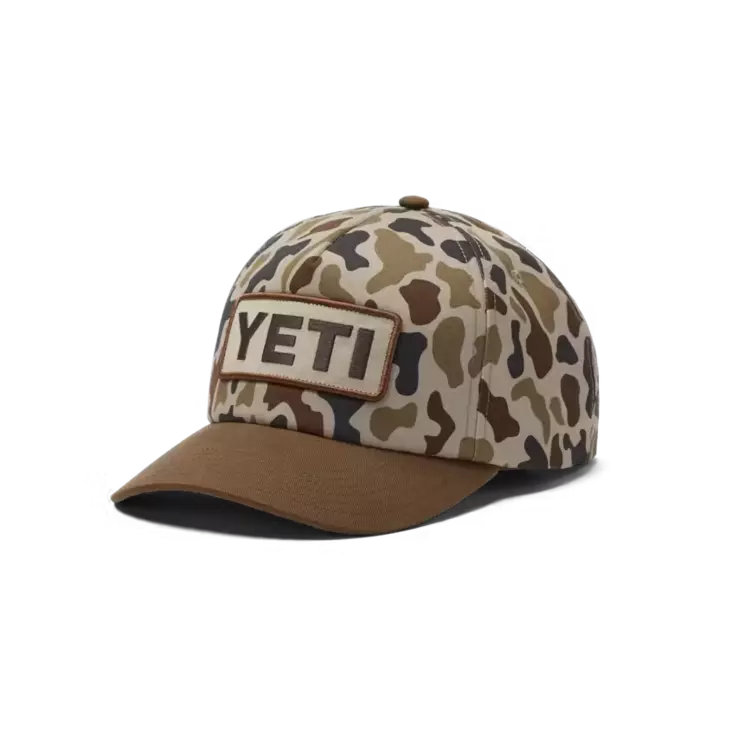Yeti Logo Camo Snapback - Truckerit - 888830394380 - 1