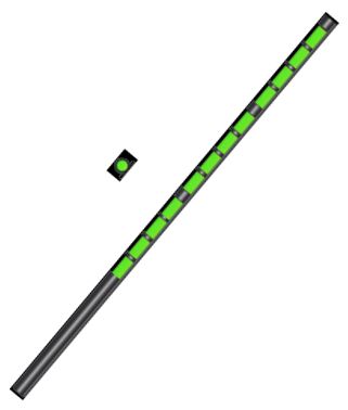 EasyHit Sport Shooting Bead 3mm Green - Kuitutähtäimet - 6410364605511 - 1