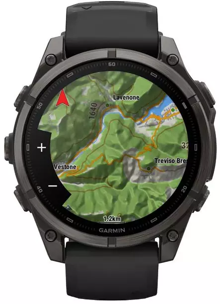 Garmin fenix 9 47mm Carbon Grey DLC Black Silicone - GPS-paikannuslaitteet ja kellot - 010-04762-11 - 2
