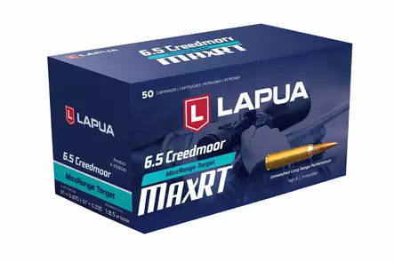 Lapua MaxRT 6,5 Crmr 9,3g 50pcs - Patruunat 6,5 Creedmoor - 6418267103961 - 1