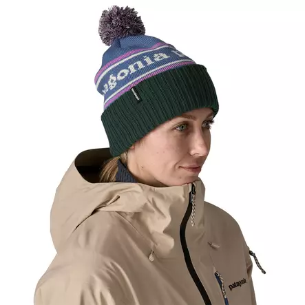 Patagonia Powder Town Beanie Park Stripe: Barnacle Blue - Pipot - 198077131601 - 2