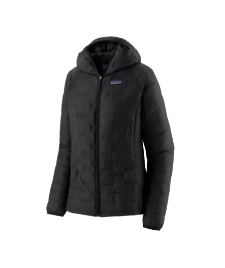 Patagonia W´s Micro Puff Hoody Black - Välitakit - 195699281301 - 1