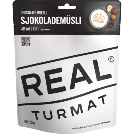 Real Turmat Chocolate Muesli - Retkiruuat - 7036489060511 - 2
