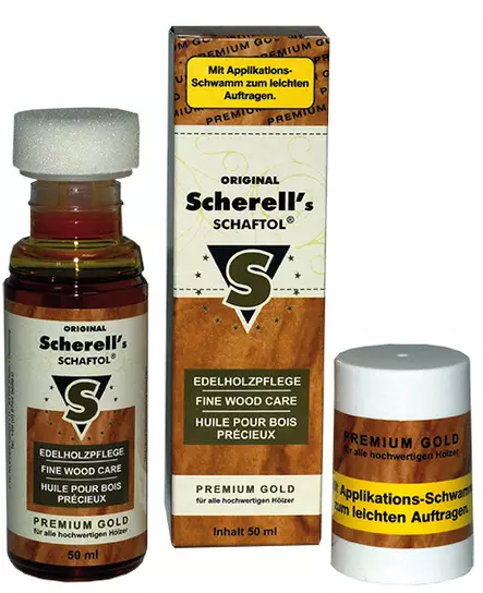 Scherell´s Schaftol Wood Care Gold - Tukkiöljyt - 4017777238181 - 1