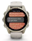 Garmin Fenix 8 - 43 mm AMOLED Sapphire Soft Gold with Fog Gray/Dark Sandstone Silicone Band - GPS-paikannuslaitteet ja kellot - 010-02903-11 - 10