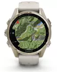 Garmin Fenix 8 - 43 mm AMOLED Sapphire Soft Gold with Fog Gray/Dark Sandstone Silicone Band - GPS-paikannuslaitteet ja kellot - 010-02903-11 - 2