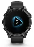 Garmin Fenix 8 - 47 mm AMOLED Sapphire Carbon Gray DLC Titanium with Black/Pebble Gray Silicone - GPS-paikannuslaitteet ja kellot - 010-02904-21 - 9