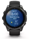 Garmin Fenix 8 - 47 mm AMOLED Sapphire Carbon Gray DLC Titanium with Black/Pebble Gray Silicone - GPS-paikannuslaitteet ja kellot - 010-02904-21 - 11