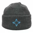 AAVA Nordic Star Grey Knitted Beanie - Pipot - 6417512844901 - 1