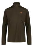 Alaska CoolDry Womens Half-Zip Top Brown - Metsästäjän alus- ja väliasut - 6438347054891 - 1