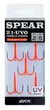 BKK Spear-21 UVO Treble Fl. Orange - Uistinkoukut - 6970595283581 - 1