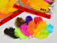 Frödinflies Ostrich Body Feather Pack - Muut sulat ja höyhenet - 7340154611111 - 2