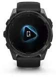 Garmin Fenix 8 - 51 mm AMOLED Sapphire, Carbon grey DLC with Black/pebble grey silicone band - GPS-paikannuslaitteet ja kellot - 010-02905-21 - 5