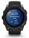 Garmin Fenix 8 - 51 mm AMOLED Sapphire, Carbon grey DLC with Black/pebble grey silicone band - GPS-paikannuslaitteet ja kellot - 010-02905-21 - 3