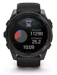 Garmin Fenix 8 - 51 mm AMOLED Sapphire, Carbon grey DLC with Black/pebble grey silicone band - GPS-paikannuslaitteet ja kellot - 010-02905-21 - 9