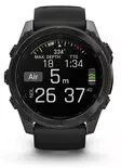 Garmin Fenix 8 - 51 mm AMOLED Sapphire, Carbon grey DLC with Black/pebble grey silicone band - GPS-paikannuslaitteet ja kellot - 010-02905-21 - 8