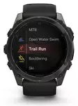 Garmin Fenix 8 - 51 mm AMOLED Sapphire, Carbon grey DLC with Black/pebble grey silicone band - GPS-paikannuslaitteet ja kellot - 010-02905-21 - 7