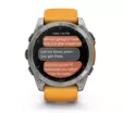 Garmin Fenix 8 - 51 mm AMOLED Sapphire, Titanium with Spark orange graphite silicone band - GPS-paikannuslaitteet ja kellot - 010-02905-11 - 11
