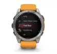 Garmin Fenix 8 - 51 mm AMOLED Sapphire, Titanium with Spark orange graphite silicone band - GPS-paikannuslaitteet ja kellot - 010-02905-11 - 7