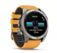 Garmin Fenix 8 - 51 mm AMOLED Sapphire, Titanium with Spark orange graphite silicone band - GPS-paikannuslaitteet ja kellot - 010-02905-11 - 4