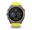 Garmin Fenix 8 - 51 mm Solar Sapphire Titanium with Amp yellow graphite silicone band - GPS-paikannuslaitteet ja kellot - 010-02907-21 - 9