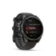 Garmin Fenix 8 Pro LTE - 47 mm Sapphire Carbon Gray DLC Titanium with Black Silicone - GPS-paikannuslaitteet ja kellot - 010-03198-01 - 5