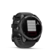 Garmin Fenix 8 Pro LTE - 51 mm Sapphire Carbon Gray DLC Titanium with Black Silicone - GPS-paikannuslaitteet ja kellot - 010-03199-01 - 6