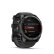 Garmin Fenix 8 Pro LTE - 51 mm Sapphire Carbon Gray DLC Titanium with Black Silicone - GPS-paikannuslaitteet ja kellot - 010-03199-01 - 5