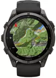 Garmin fenix 9 47mm Carbon Grey DLC Black Silicone - GPS-paikannuslaitteet ja kellot - 010-04762-11 - 2