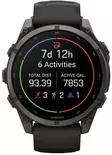 Garmin fenix 9 47mm Carbon Grey DLC Black Silicone - GPS-paikannuslaitteet ja kellot - 010-04762-11 - 3