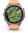 Garmin Fenix 9 Pro inReach 43mm Titanium with Shell Pink/Autumn Orange - GPS-paikannuslaitteet ja kellot - 010-04335-01 - 2